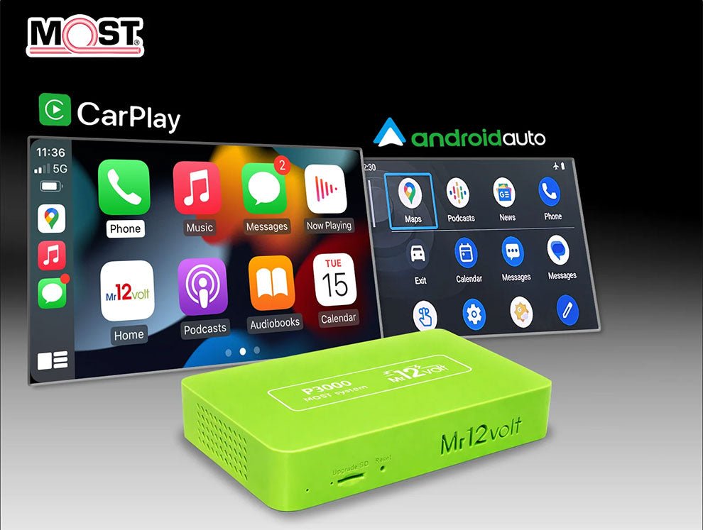 Mr12Volt Range Rover & Discovery 4 (2009–2012) Wireless CarPlay & Android Auto MOST Interface - Evolve Automotive