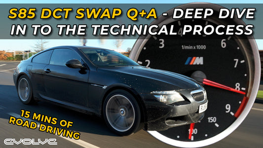How we're DCT swapping an S85 V10 - Road Driving Q&A + Deep Dive in to the technical process - Ep 03