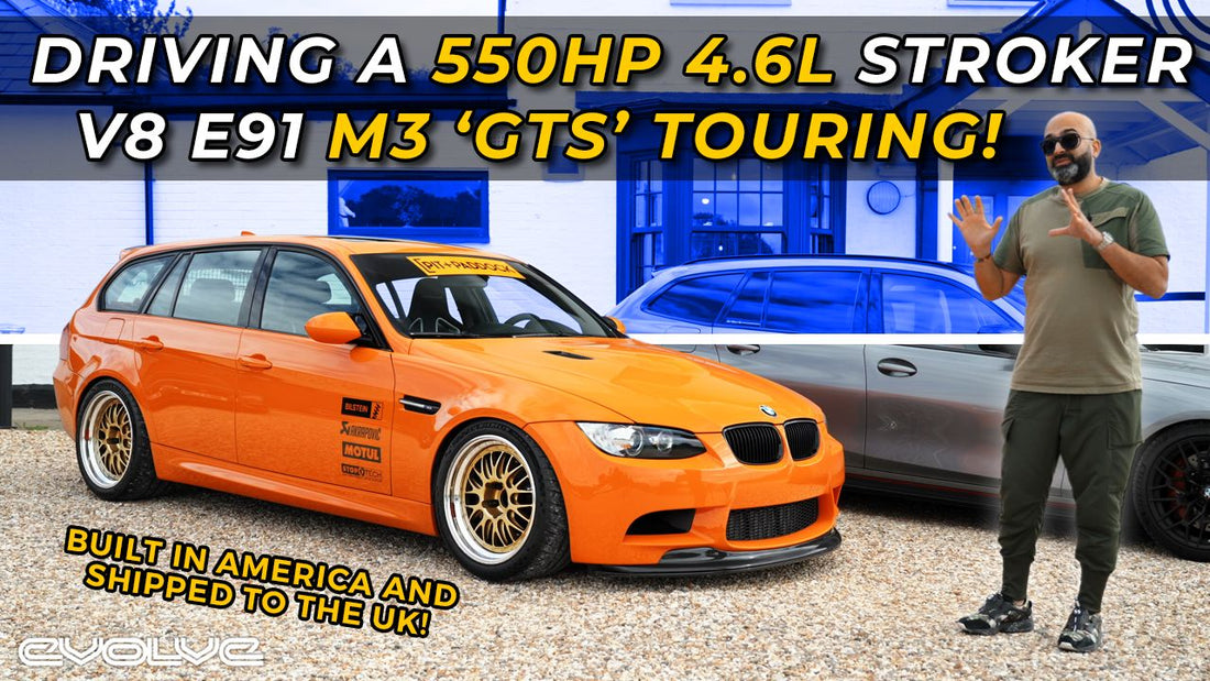 Driving the 550HP NA 4.6L S65 E91 M3 GTS Touring by ‪@pitandpaddock‬ x Bilstein