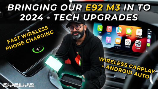 Adding Carplay/Android Auto + Wireless Charging to our E92 M3 - Induktiv + Mr12Volt Install + Review