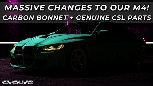 Massive changes to our G82 M4! Carbon Bonnet, Genuine CSL Grill + Rear Lights + Custom Paint + More!