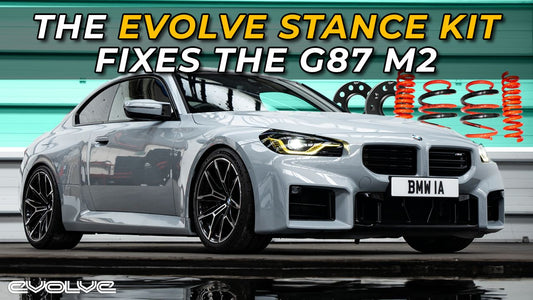 Fixing the G87 M2 with our Evolve Lowering Springs + Spacers - Evolve Stance Kit