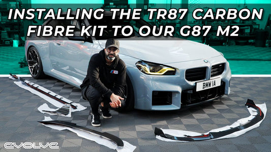 Changing the look of our G87 M2 with the TR87 Carbon Fibre body kit