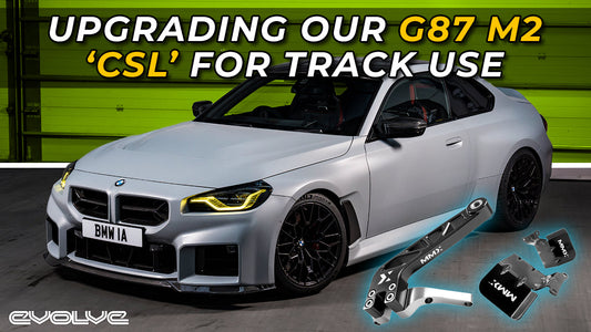 MMX Dual Diff Mount + Driveshaft Heat Shield install on our G87 M2