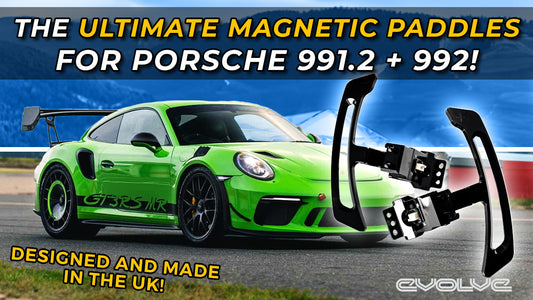 How we made Weissach style Magnetic shift paddles for the Porsche 991 GT3 RS