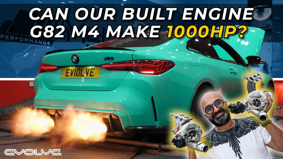 Can our Built Engine G82 M4 make 1000HP? Mosselman Turbos + CSF Inlet Manifold + PI Install + Dyno - Evolve Automotive USA