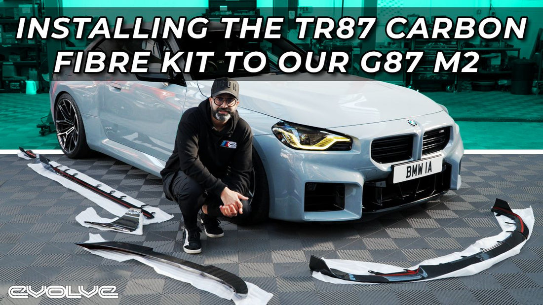 Changing the look of our G87 M2 with the TR87 Carbon Fibre body kit - Evolve Automotive USA