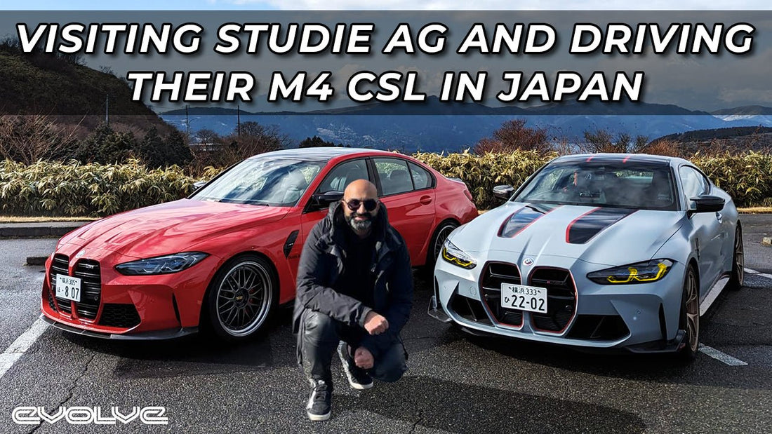 Driving Studie AG's M4 CSL in the Japanese Touge! - Evolve Automotive USA