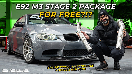 Evolve E92 M3 Stage 2 Package FOR FREE?!? - Primary Cat Deletes + ECU Tune - Evolve Automotive USA