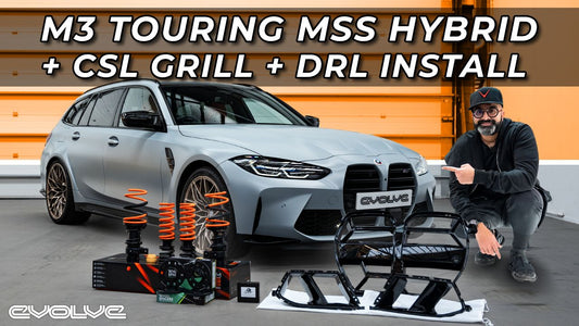 G81 M3 Touring - MSS Hybrid HAS, CSL Grille + CSL DRL Install - Evolve Automotive USA