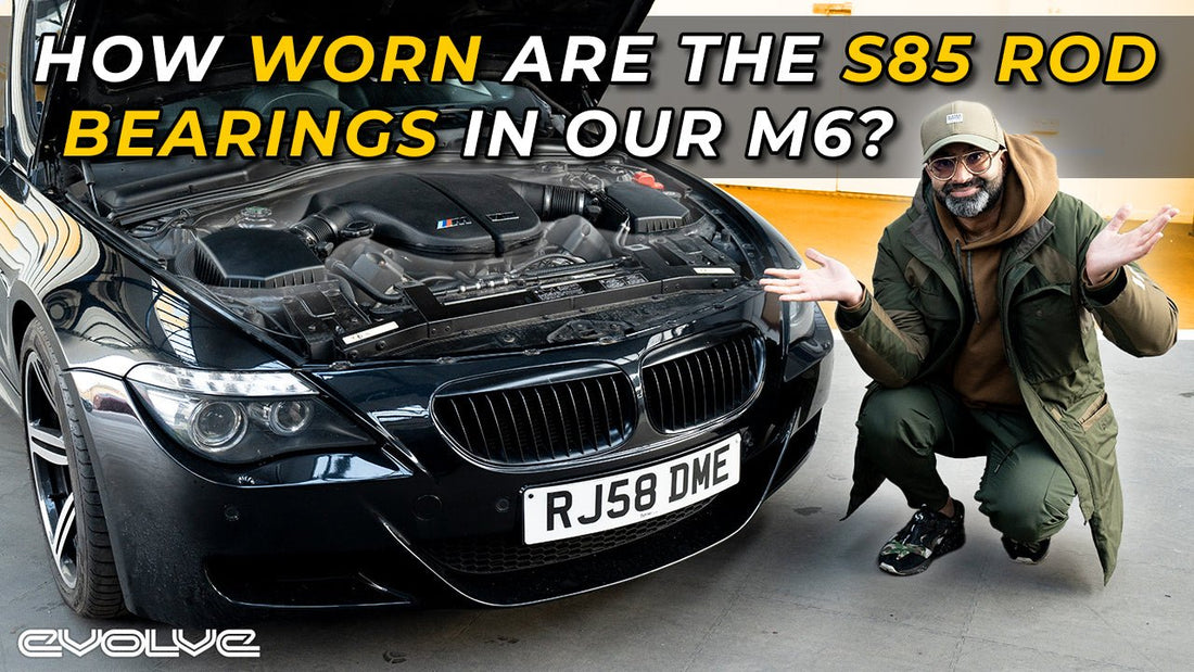 How worn are the Rod Bearings in our S85 V10 engined M6? + Fixing problems - Evolve Automotive USA