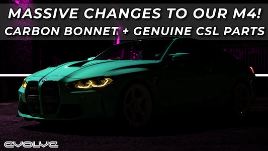 Massive changes to our G82 M4! Carbon Bonnet, Genuine CSL Grill + Rear Lights + Custom Paint + More! - Evolve Automotive USA