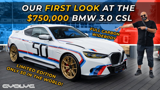 This is the $750,000 BMW 3.0 CSL Limited Edition @ Goodwood Festival of Speed 2023 - Evolve Automotive USA