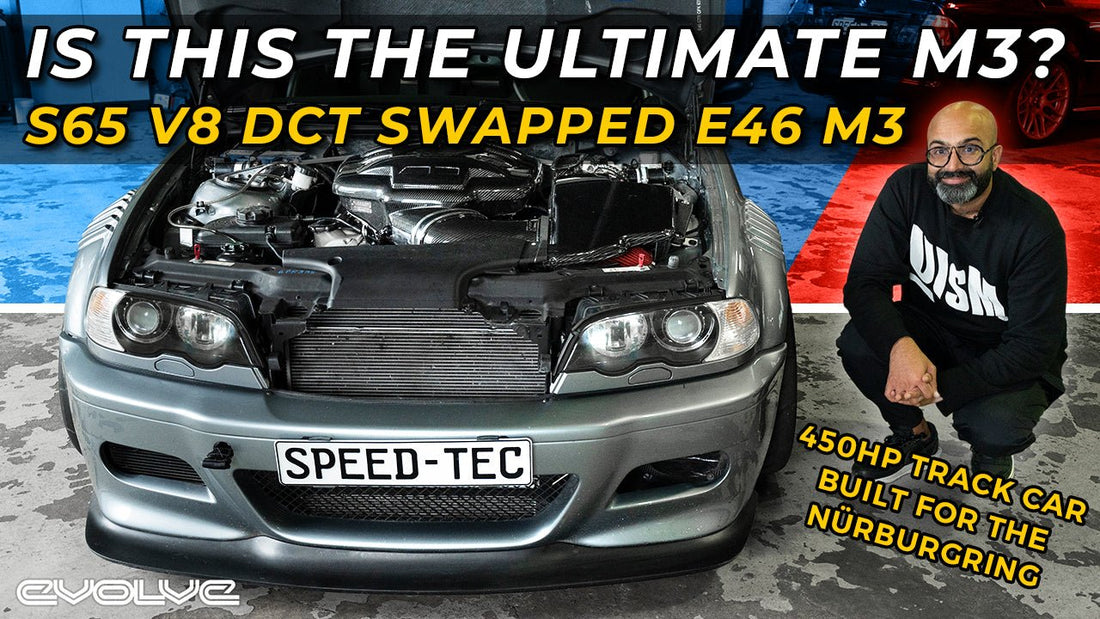 This S65 V8 DCT swapped E46 M3 could be the ultimate BMW track car - Evolve Automotive USA