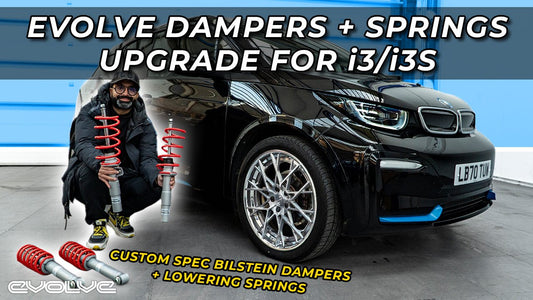 Your i3 needs this upgrade - Evolve Suspension Package - Dampers + Lowering Springs - Evolve Automotive USA