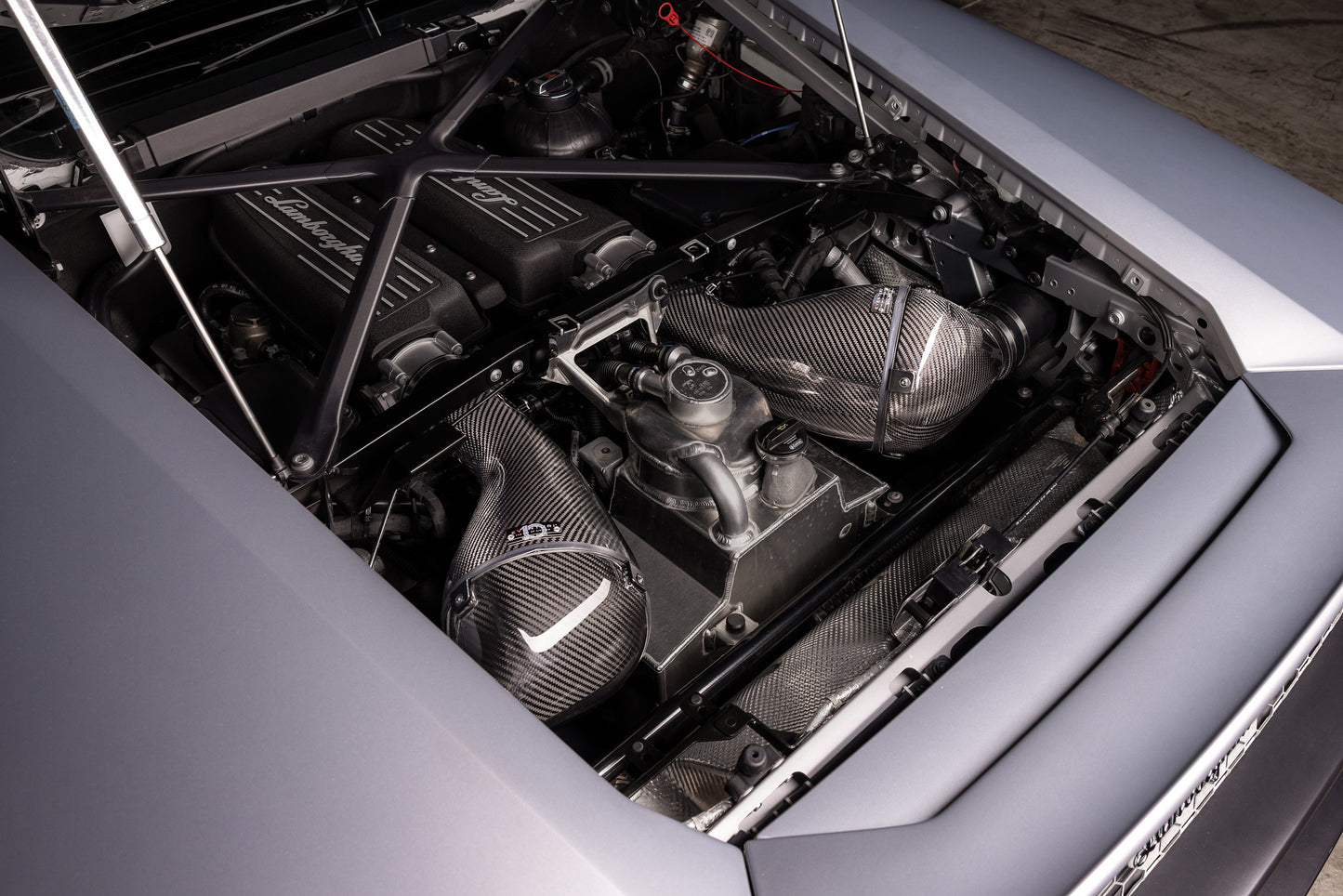 Eventuri Carbon Fibre Intake System - Lamborghini Huracan EVO | STO | Performante