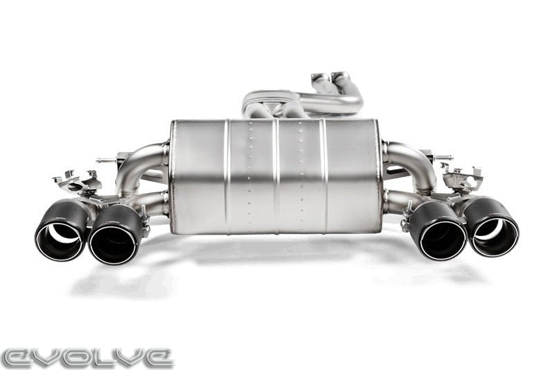 Akrapovic Slip On Line (Titanium) - BMW 2 Series F87 M2 Competition | F87N M2 CS (GPF) - Evolve Automotive