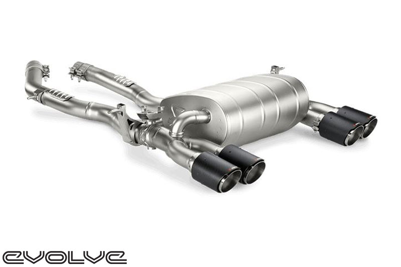 Akrapovic Slip On Line (Titanium) - BMW 3 Series F80 M3 | 4 Series F82 | F83 M4 - Evolve Automotive