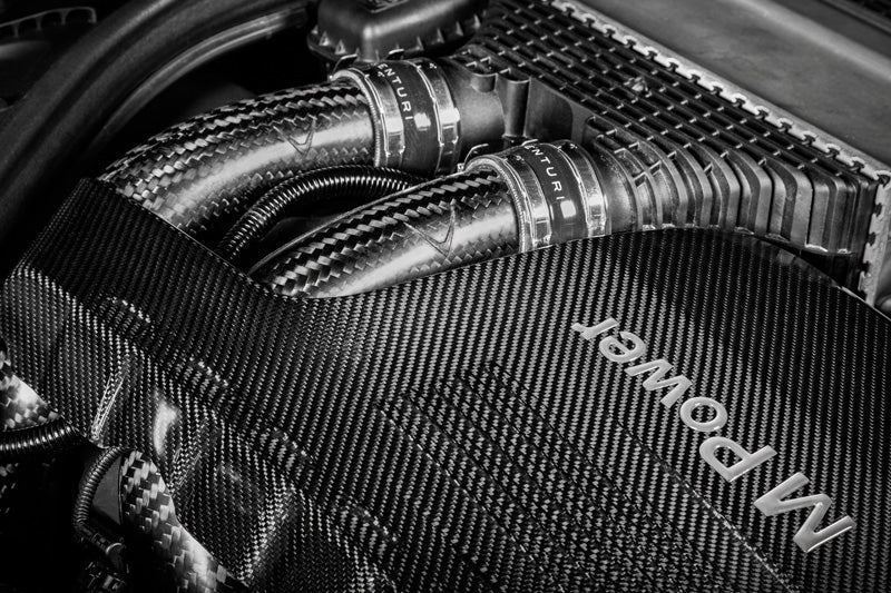 Eventuri Carbon Fibre Charge Pipe Set BMW F80 M3 F82 F83 M4 Coupe Convertible F87 M2 Competition (S55) - Evolve Automotive