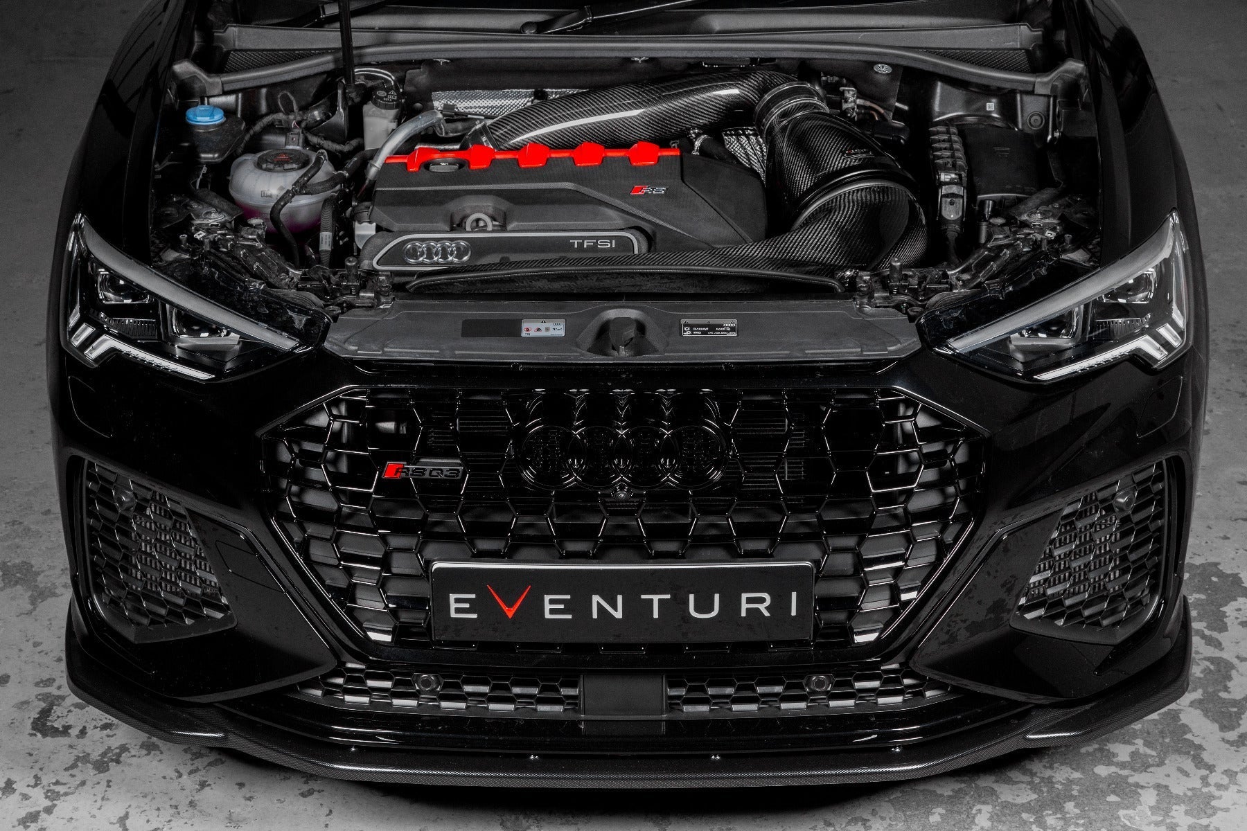 Eventuri Carbon Fibre Intake System - Audi F3 RSQ3 - Evolve Automotive