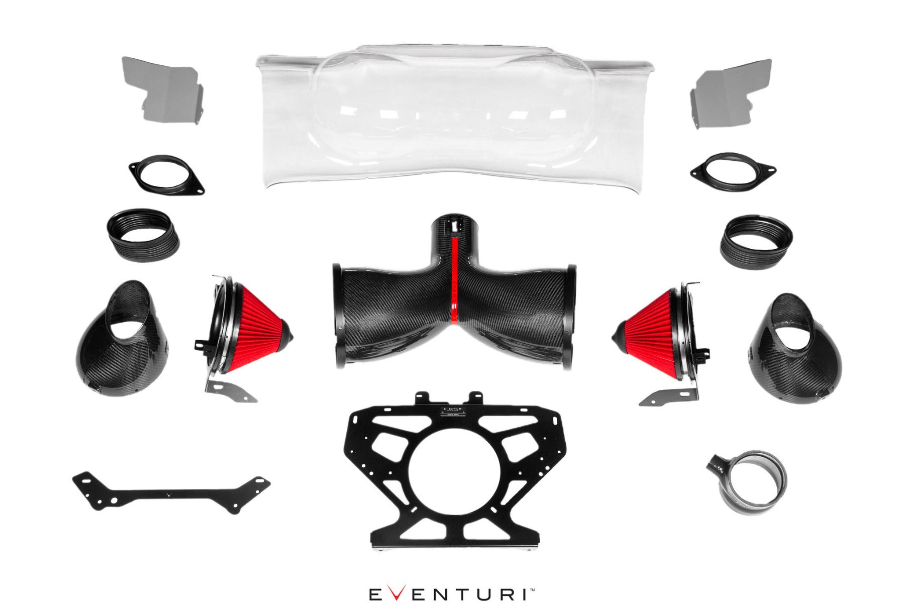 Eventuri Carbon Fibre Intake System - Chevrolet Corvette C8 - Evolve Automotive