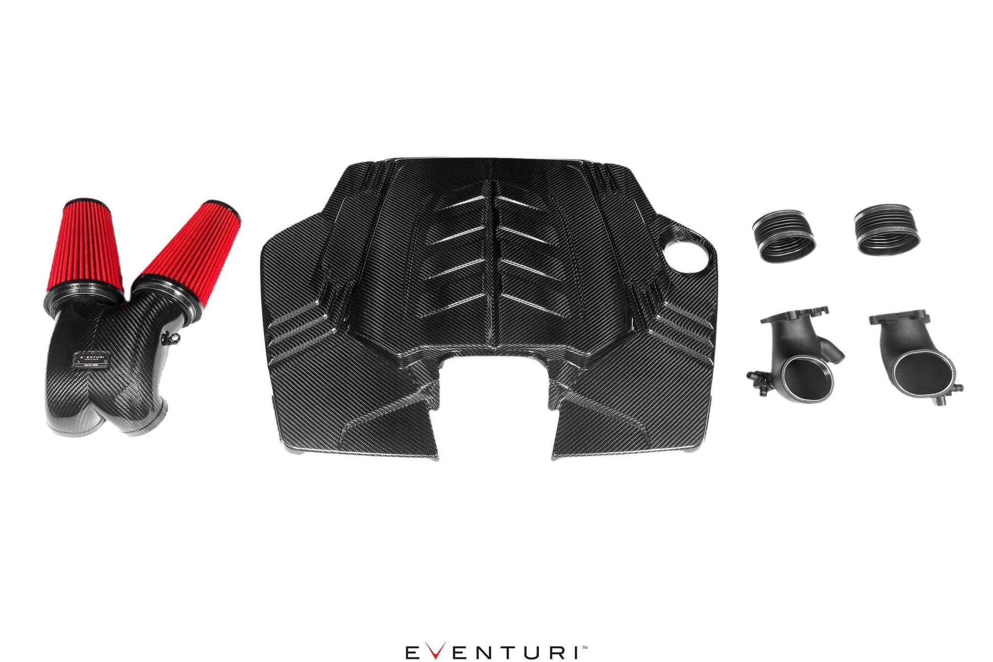 Eventuri Carbon Fibre Intake System - Porsche Cayenne GTS (2020+) | Turbo S (2019+) - Evolve Automotive