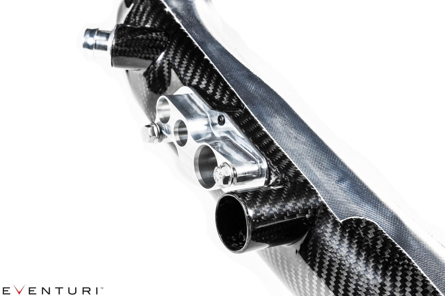 Eventuri Carbon Fibre Turbo Tube - Mercedes A35 AMG | CLA35 AMG | A250 | CLA250 - Evolve Automotive