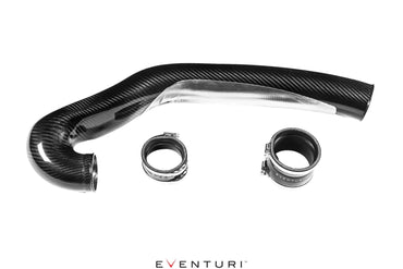 Eventuri Carbon Fibre Turbo Tube - Mercedes A35 AMG | CLA35 AMG | A250 | CLA250 - Evolve Automotive