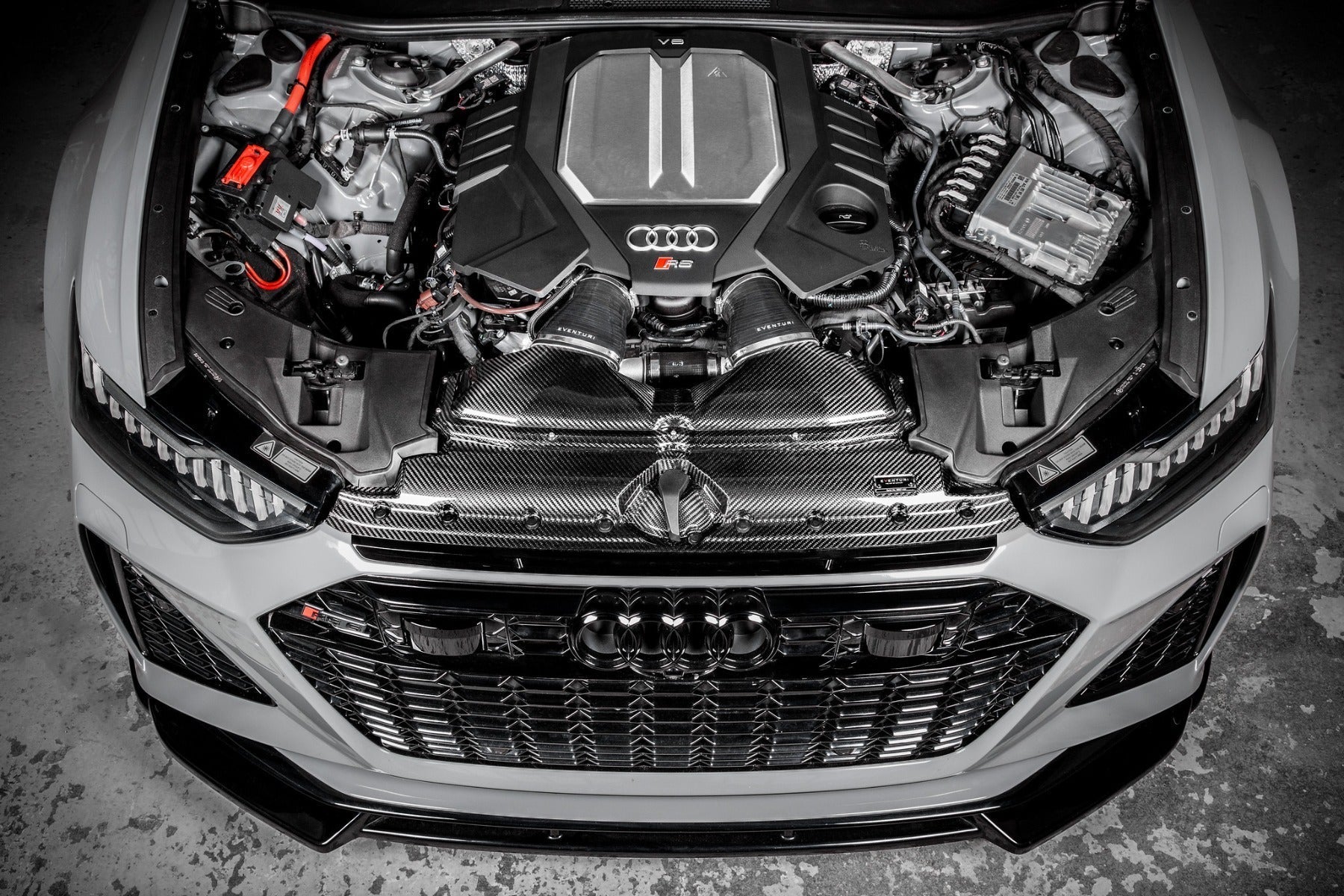 Eventuri Gloss Carbon Fibre Intake System - Audi RS6 | RS7 C8 - Evolve Automotive