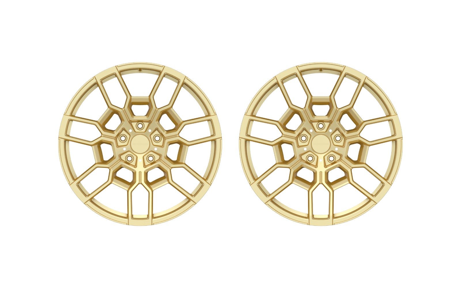 Evolve Hex Tech - Forged Mono Block Wheels - Evolve Automotive