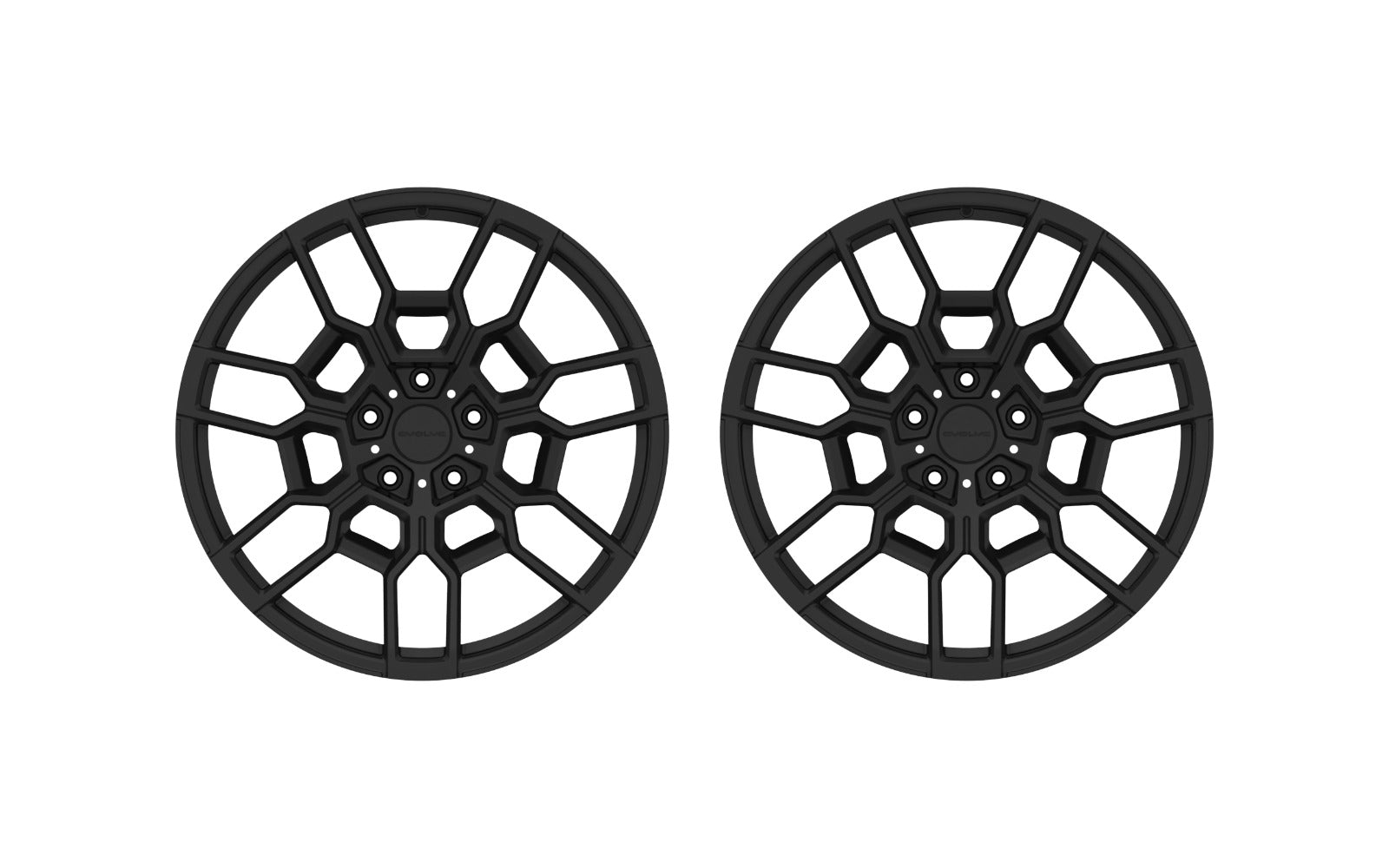 Evolve Hex Tech - Forged Mono Block Wheels - Evolve Automotive