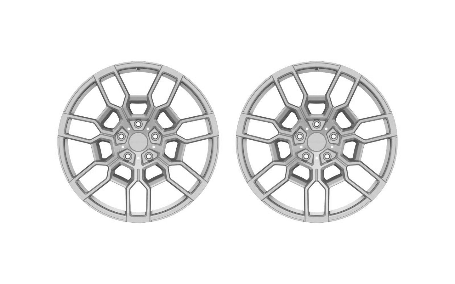 Evolve Hex Tech - Forged Mono Block Wheels - Evolve Automotive