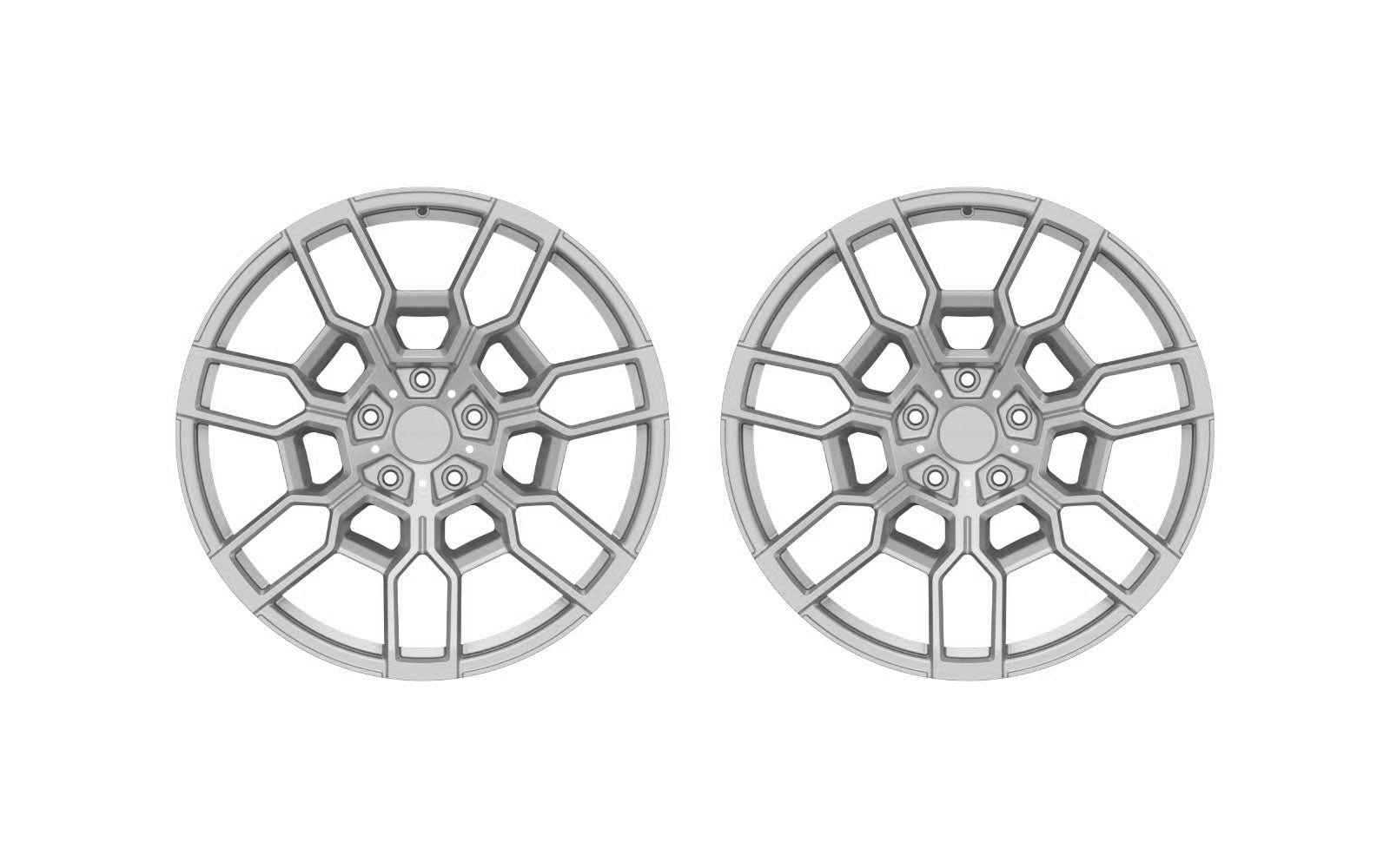 Evolve Hex Tech - Forged Mono Block Wheels - Evolve Automotive