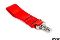 Fall - Line Motorsports E36 / E46 / E9X M3 Tow Strap - Titanium - Evolve Automotive