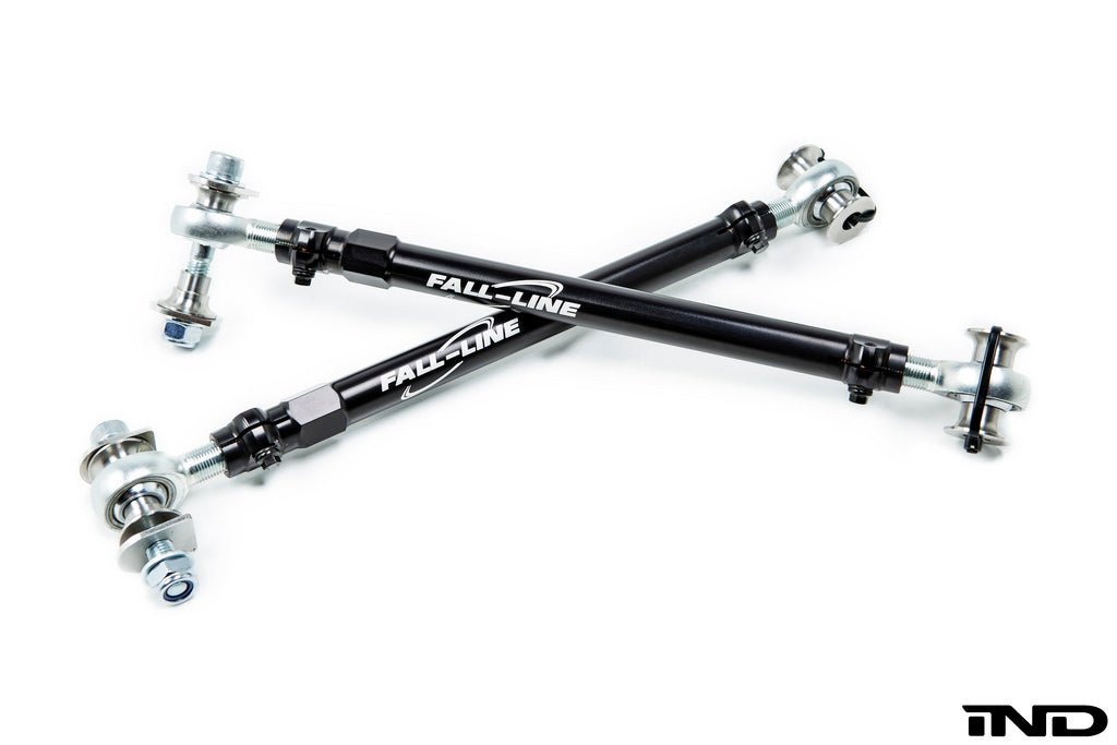 Fall - Line Motorsports E9X M3 / E82 1M Adjustable Toe Arm Set - Race - Evolve Automotive