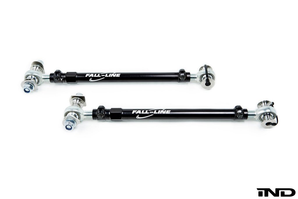 Fall - Line Motorsports E9X M3 / E82 1M Adjustable Toe Arm Set - Race - Evolve Automotive