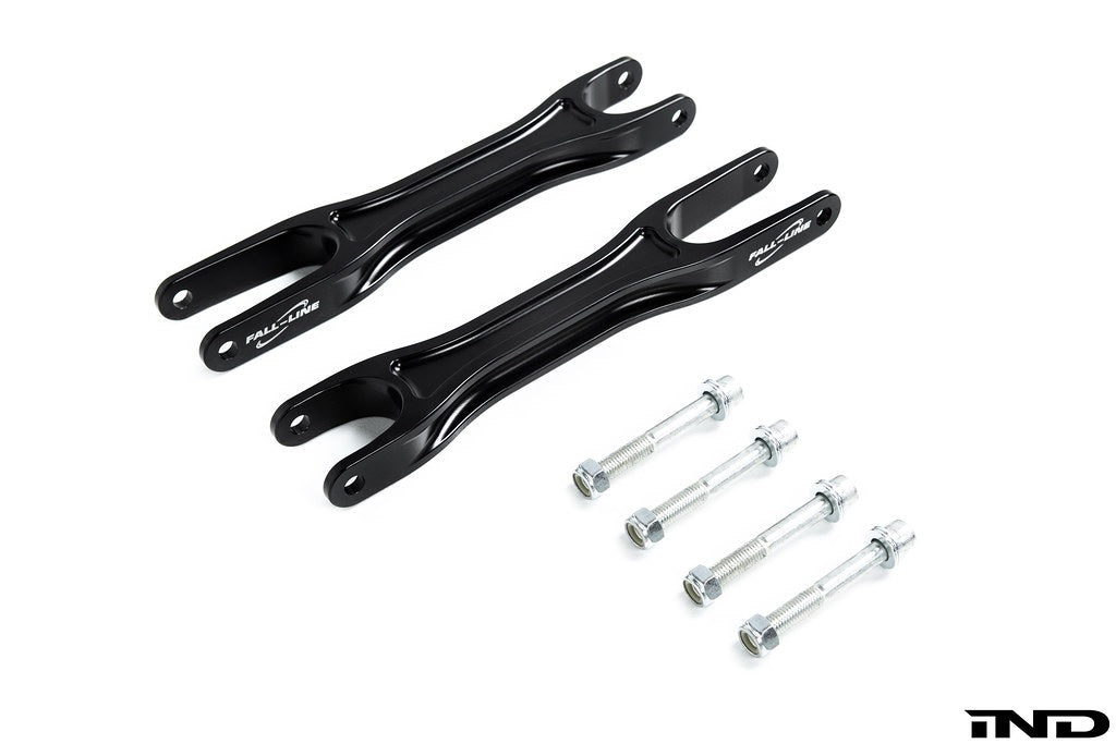 Fall - Line Motorsports E9X M3 / E82 1M Billet Aluminum Rear Trailing Arm Set - Evolve Automotive