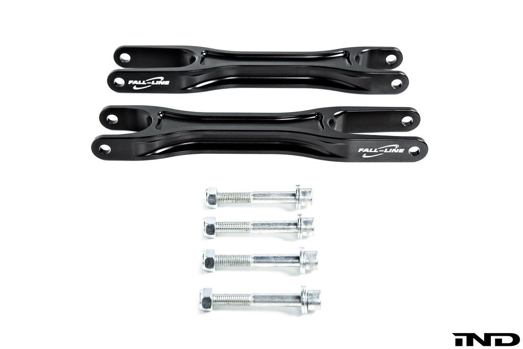 Fall - Line Motorsports E9X M3 / E82 1M Billet Aluminum Rear Trailing Arm Set - Evolve Automotive