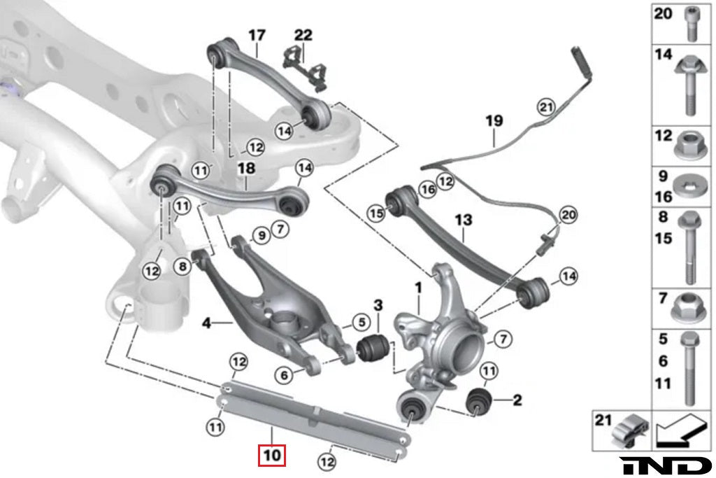 Fall - Line Motorsports E9X M3 / E82 1M Billet Aluminum Rear Trailing Arm Set - Evolve Automotive