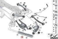 Fall - Line Motorsports E9X M3 / E82 1M Billet Aluminum Rear Trailing Arm Set - Evolve Automotive