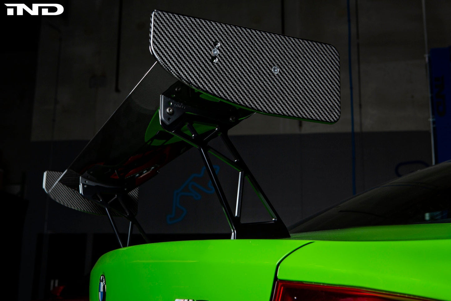 Fall - Line Motorsports High Wing Mount Set - Evolve Automotive