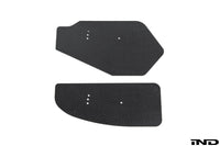 Fall - Line Motorsports M240iR Carbon Wing Endplate Set - Evolve Automotive