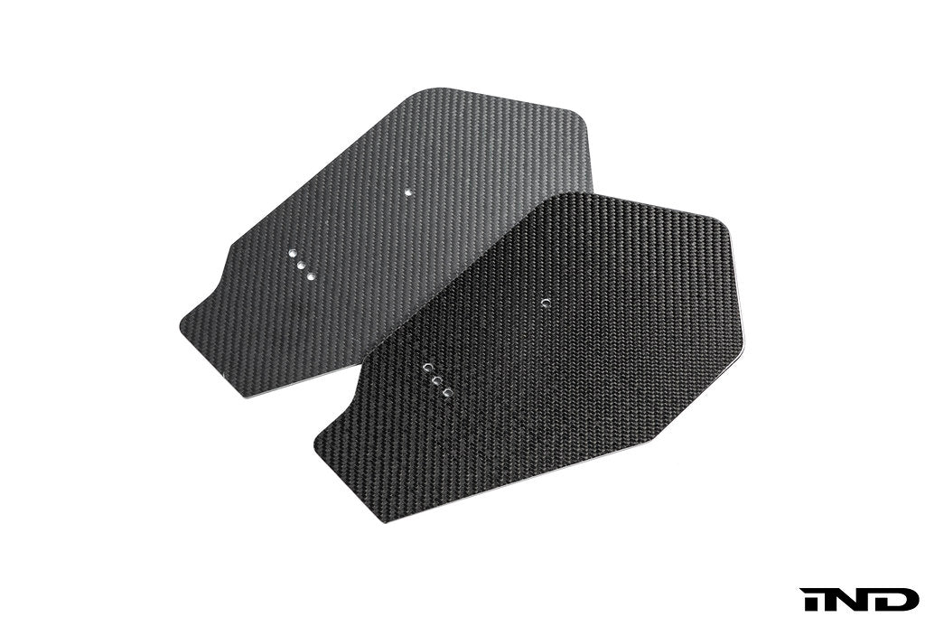 Fall - Line Motorsports M240iR Carbon Wing Endplate Set - Evolve Automotive