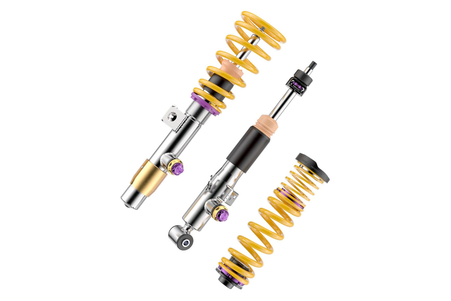 KW Coilover suspension V4 inox - BMW 2 Series G87 | 3 Series G80 M3 Competition | 4 Series G82 M4 Coupe Competition - Evolve Automotive