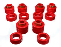 Energy Suspension Chevy Pickup 2&4Wd Body Mounts - Red