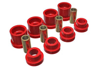 Energy Suspension 95-98 Nissan 240SX (S14) Red Rear Subframe Insert Set (Must reuse all metal parts)