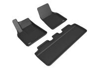 3D MAXpider 21-22 Tesla Model Y 1st & 2nd Row Floormats - Black
