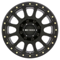 Method MR305 NV HD 18x9 +18mm Offset 8x170 130.81mm CB Matte Black Wheel