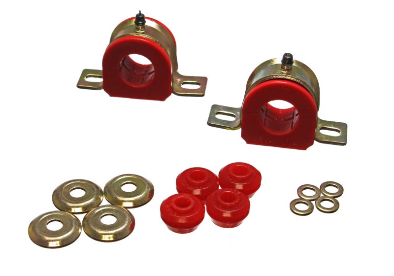 Energy Suspension 94-01 Dodge Ram 1500 / 94-02 Ram 2500/3500 4WD Red 30mm Front Sway Bar Bushings