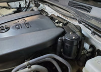 J&L 16-23 Toyota Tacoma 3.5L Driver Side Oil Separator 3.0 - Black Anodized